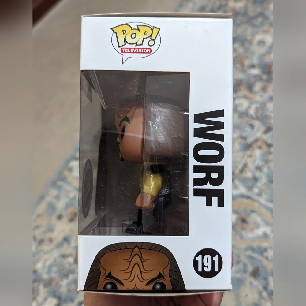 Funko pop Star Trek The Next Generation  Worf #191